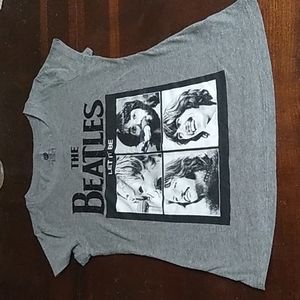 The Beatles grey tee shirt